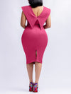 Sleeveless Slit Bodycon Dress