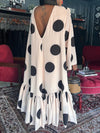 Dot Ruffle Dress