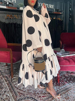 Dot Ruffle Dress