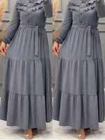 Frilled Tied Shirt Dress