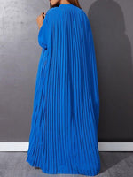 Beautiedoll Button-Front Pleated Dress