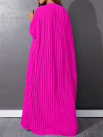 Beautiedoll Button-Front Pleated Dress