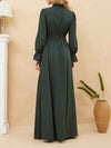 Solid Tied Maxi Dress