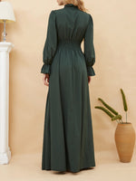 Solid Tied Maxi Dress