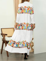 Printed Shirt Dress