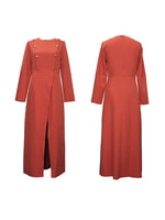Button Tunic Top & Pants Set