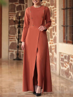 Button Tunic Top & Pants Set