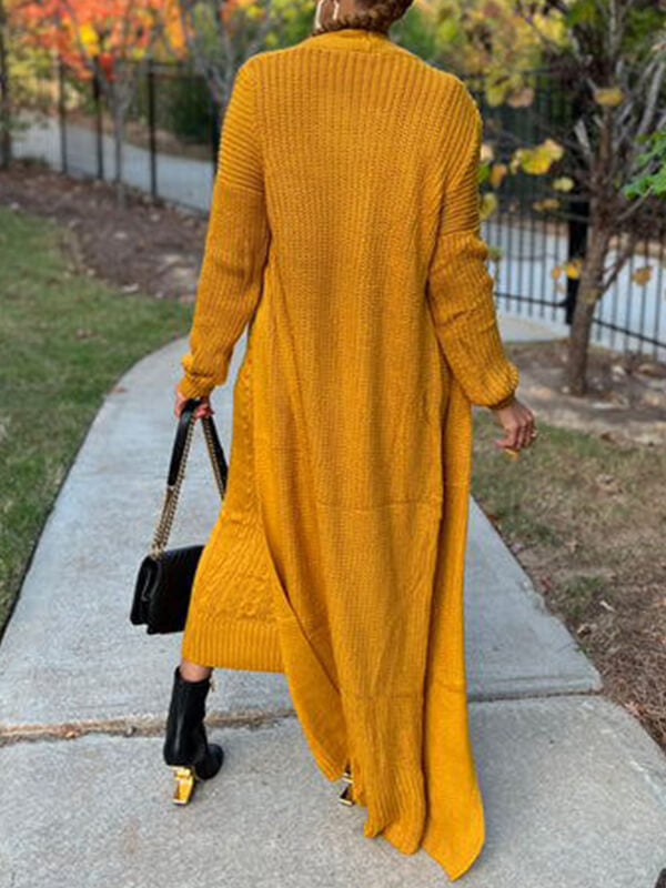 Knit Dress & Cardigan Set
