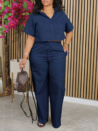 Beautiedoll Solid Shirt & Pants Set