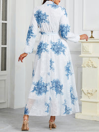 Printed Tied Dress
