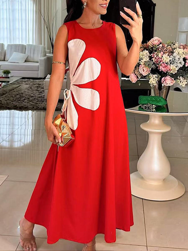Floral Sleeveless Dress