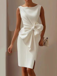 Bowknot Sleeveless Dress