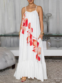 Floral Ruffle Cami Dress
