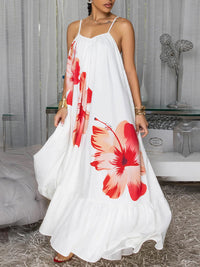 Floral Ruffle Cami Dress