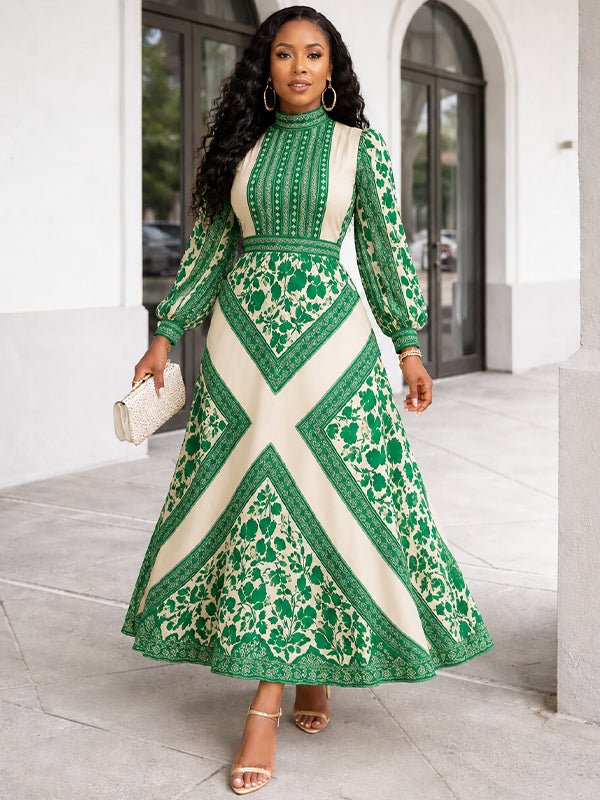 green bell sleeve dress Solid Bell-Sleeve Shirt Dress – Beautiedoll