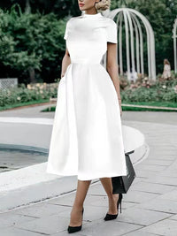 Satin Midi Dress