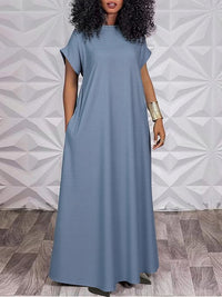 V-Back Maxi Dress