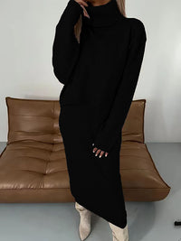 Turtleneck Sweater & Tank Dress Set