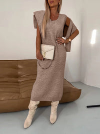 Turtleneck Sweater & Tank Dress Set