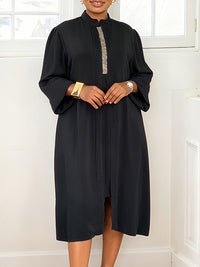 Slit Front Tunic Top