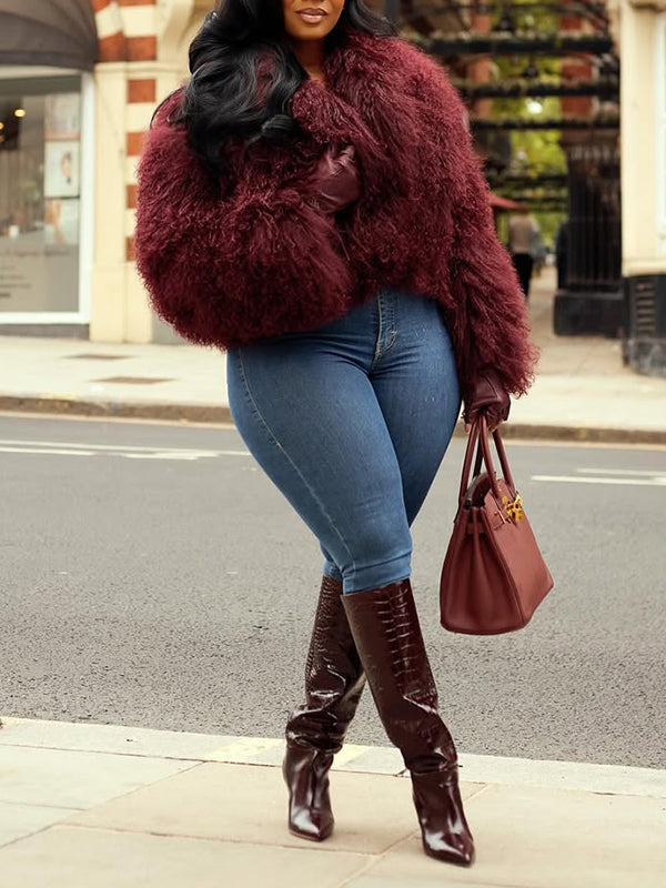 Faux Fur Coat