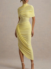 Ruched Bodycon Dress