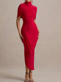 Ruched Bodycon Dress