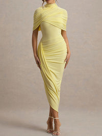Ruched Bodycon Dress