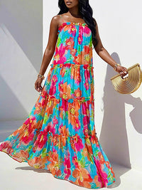 Floral Cami Maxi Dress