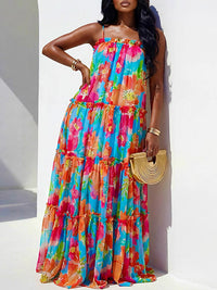 Floral Cami Maxi Dress