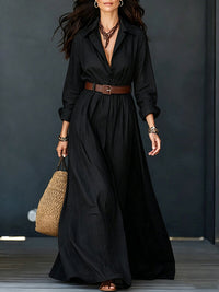 Belted Shirt Dress