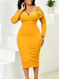 Off-Shoulder Bodycon Dress