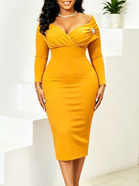 Off-Shoulder Bodycon Dress
