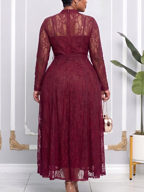 Lace Tied Dress