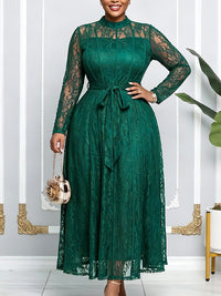 Lace Tied Dress