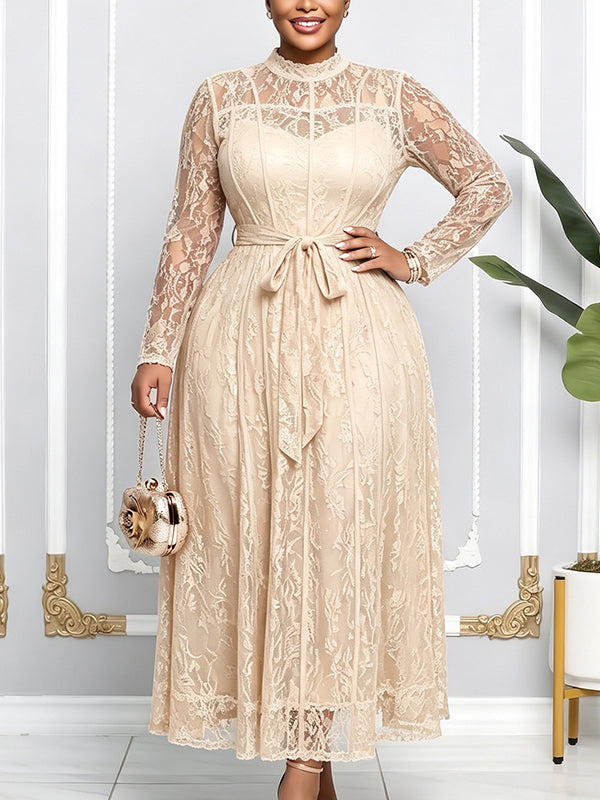 Lace Tied Dress