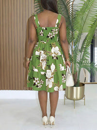 Floral Sleeveless Dress