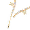 Butterfly Round Diamond Anklet