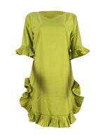 Beautiedoll Asymmetric Frilled Dress