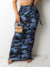 Beautiedoll Camo Drawstring Skirt