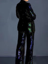 Beautiedoll Sequin Blazer & Pants Set