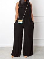 Beautiedoll Sleeveless Wide-Leg Jumpsuit