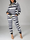 Printed Sweatshirt & Pants Set