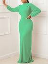 Beautiedoll Solid Maxi Dress