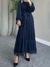 Studded Pleated Dress