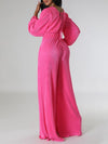 V-Neck Twisted Jumpsuit