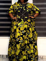 Printed Maxi Dress
