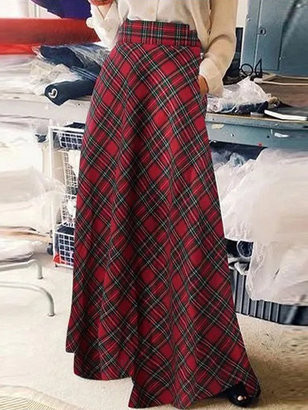 Plaid Skirt