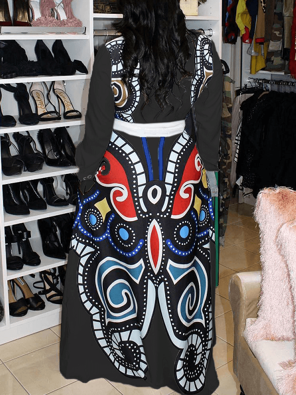 Beautiedoll Butterfly Shirt Dress