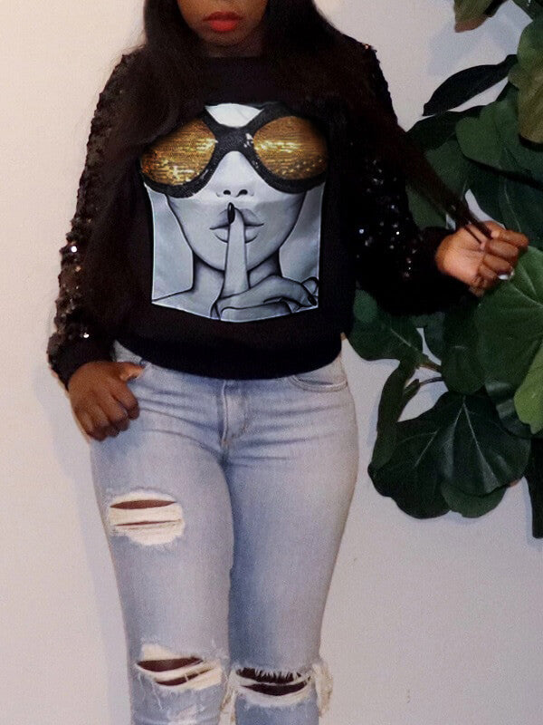 Quiet & Shine Sweatshirt